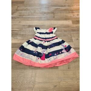 Cherokee 12 months girls striped dress